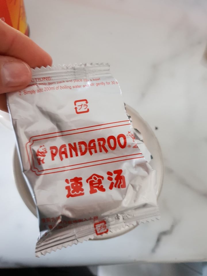 photo of Pandaroo Japanese instant miso soup with fried tofu shared by @taraveg on  16 Jun 2019 - review