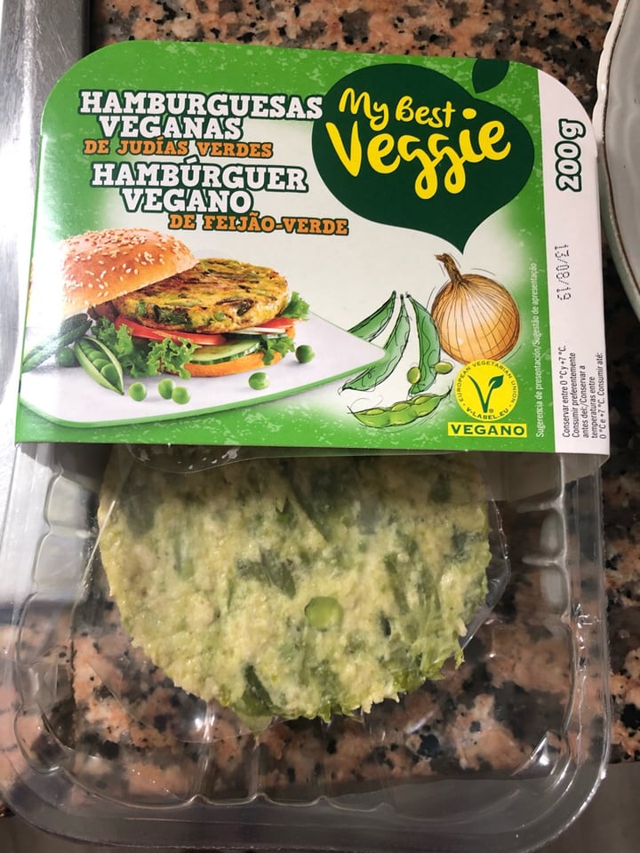 photo of My Best Veggie Hamburguesa Vegana shared by @gicles on  29 Jul 2019 - review