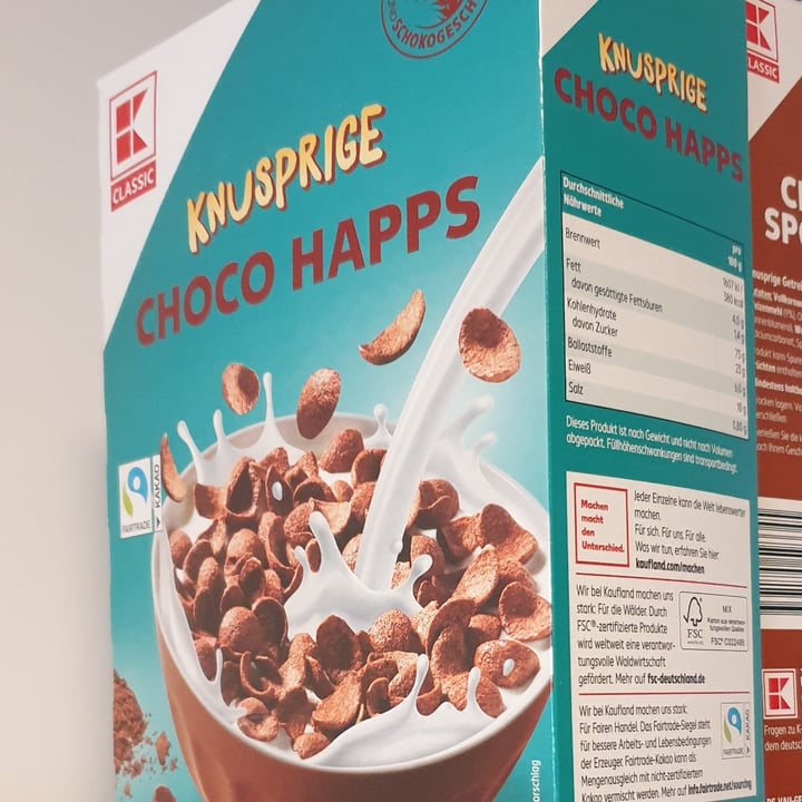 photo of Kaufland Choco Happs shared by @rickeatingrass on  14 Apr 2022 - review