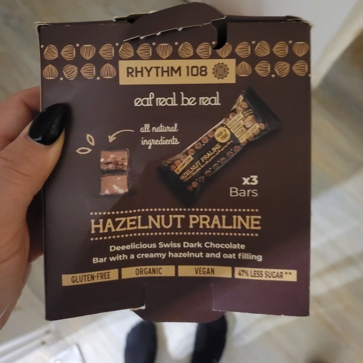 photo of Rhythm 108 Hazelnut Praline Bar shared by @demimoore on  05 Nov 2020 - review