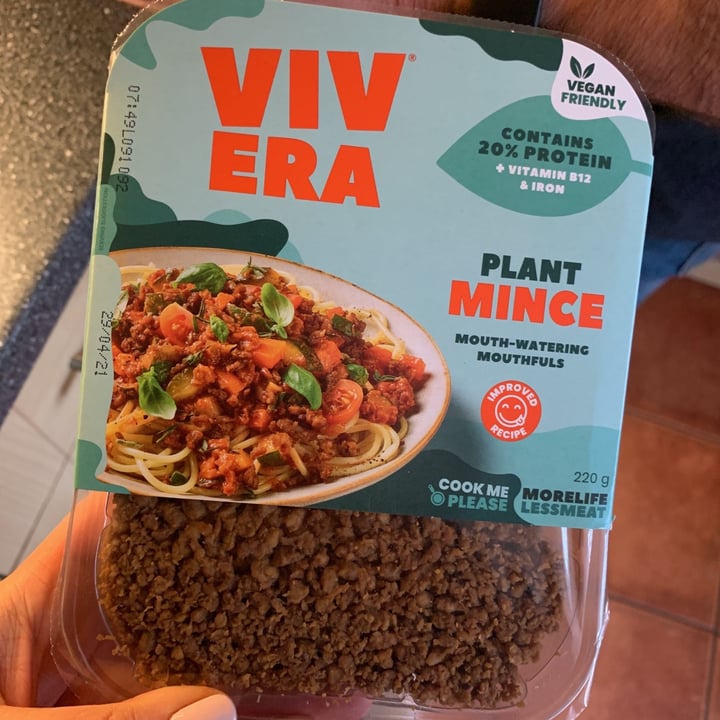 photo of Vivera Plant Mince shared by @caitlaver on  10 Apr 2021 - review