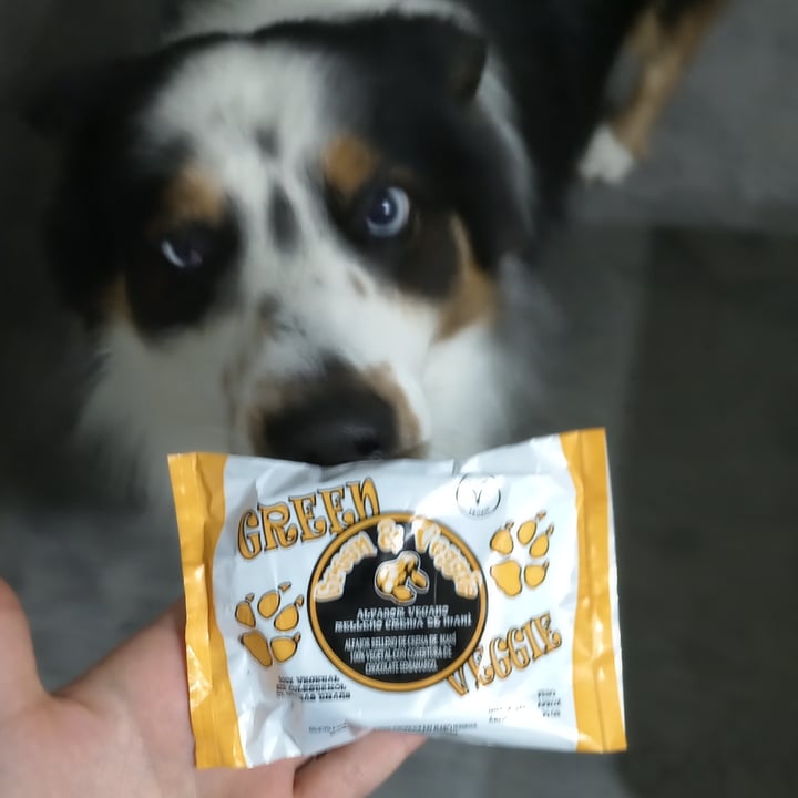 review photo of Green & Veggie Alfajor Vegano relleno de Mani shared by @eugenie on 24 Jul 2021 - review