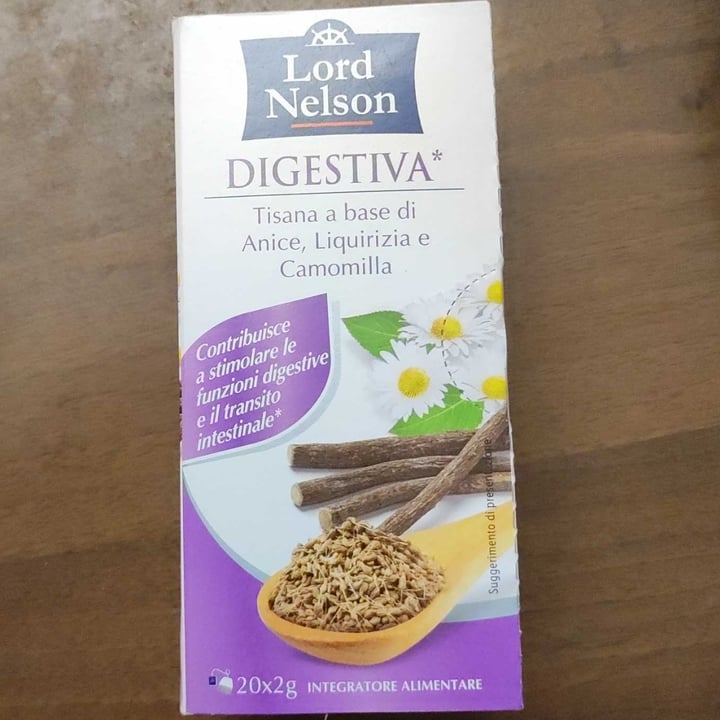 review photo of Lord Nelson Tisana A Base Di Anice, Liquirizia E Camomilla shared by @elisatirrito on 14 Jun 2022 - review