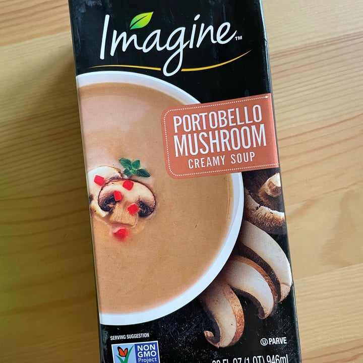 photo of Imagine Foods Creamy Portobello Mushroom Soup shared by @clarendiee on  05 Jan 2022 - review