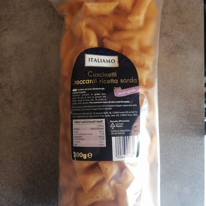 review photo of Lidl Italiamo cuscinetti Croccanti Cipolla shared by @carmen85 on 14 Nov 2022 - review