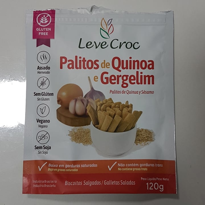 photo of Leve croc palitos de quinoa e gergelim shared by @tainac on  14 May 2022 - review