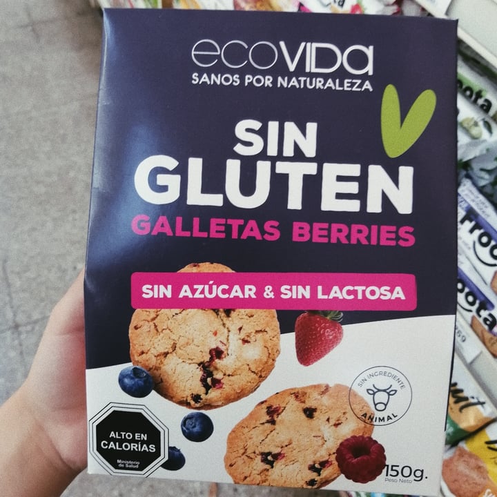 photo of Ecovida Galletas berries sin gluten y sin azúcar shared by @melissaguerra on  01 Jan 2021 - review