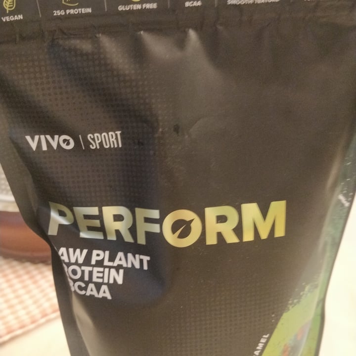 photo of Vivo Life Raw plant protein & BCAA salted maca Caramel shared by @pami on  17 Mar 2022 - review