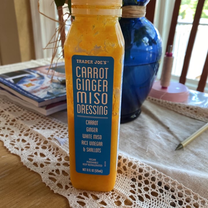 photo of Trader Joe's Carrot Ginger Miso Salad Dressing shared by @jlbal611 on  02 Jun 2021 - review