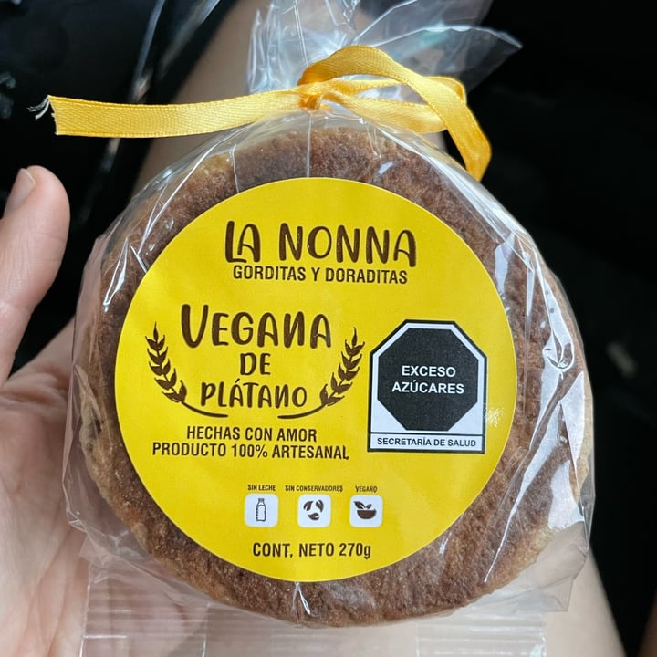 review photo of La Nonna Gorditas veganas de plátano shared by @albiselena on 06 Apr 2022 - review