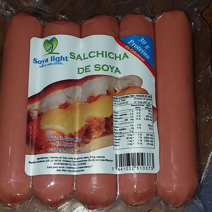 review photo of Soya Light Salchicha De Soya shared by @alana1213 on 05 Dec 2020 - review