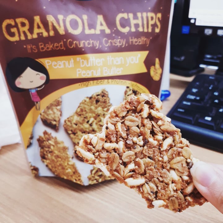 photo of Nola Peanut Butter Granola Chips shared by @kyndlyvegan on  23 Dec 2019 - review