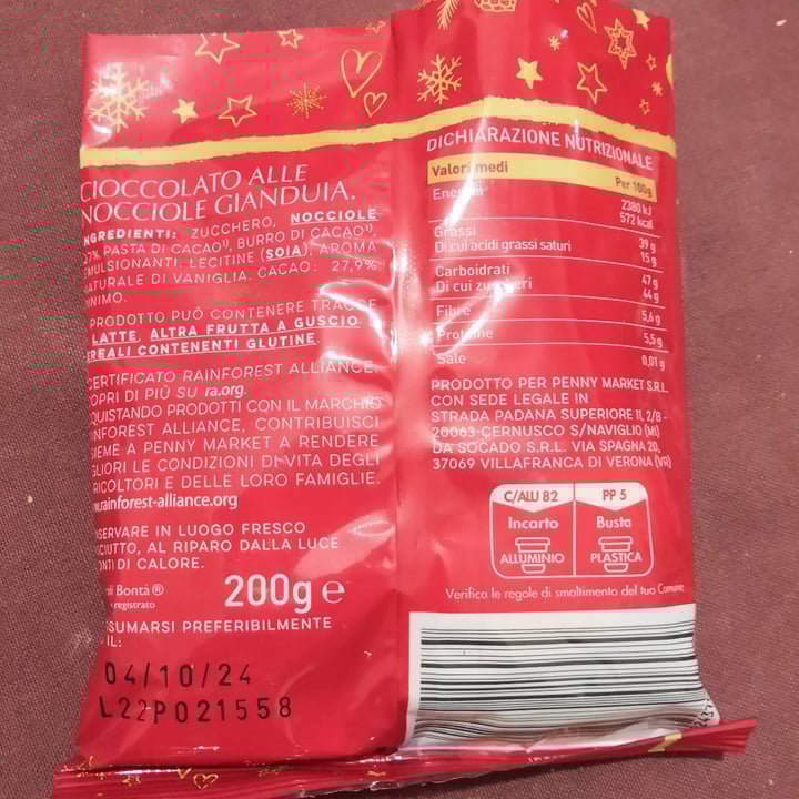 review photo of Regali bontà Gianduiotti shared by @ceciliaa on 01 Dec 2022 - review
