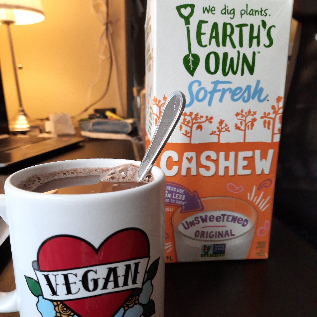 So Fresh Unsweetened Cashew Milk from Earth's Own - Vegan Product ...