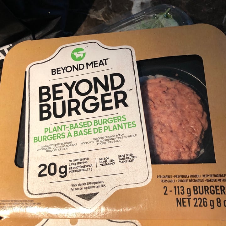 photo of Beyond Meat Beyond Burger Plant-Based Patties shared by @elizabethcrisante on  29 Jun 2021 - review