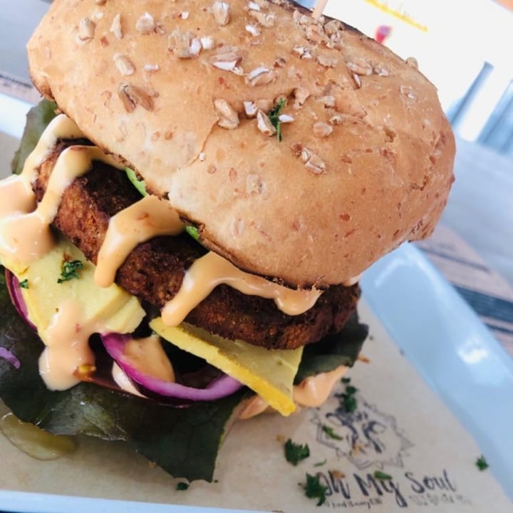 photo of Oh My Soul Cafe Flower Power Vurger shared by @sandy4 on  01 Aug 2020 - review