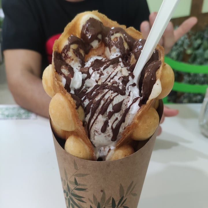 review photo of Vegacos Gofre con Helado. Vegano, Sin gluten 😋 shared by @jarita on 21 Sep 2020 - review
