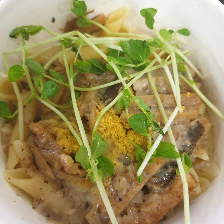 photo of Mong Cha Cha Cafe 梦茶茶 Truffled Mushroom Pasta shared by @plantaepy on  03 Dec 2021 - review