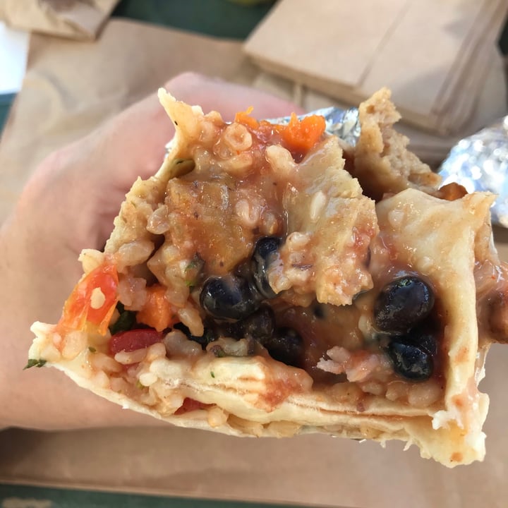 photo of Laughing Planet Cafe Cuban Burrito w/ Seitan shared by @kristyahimsa on  24 Jul 2020 - review