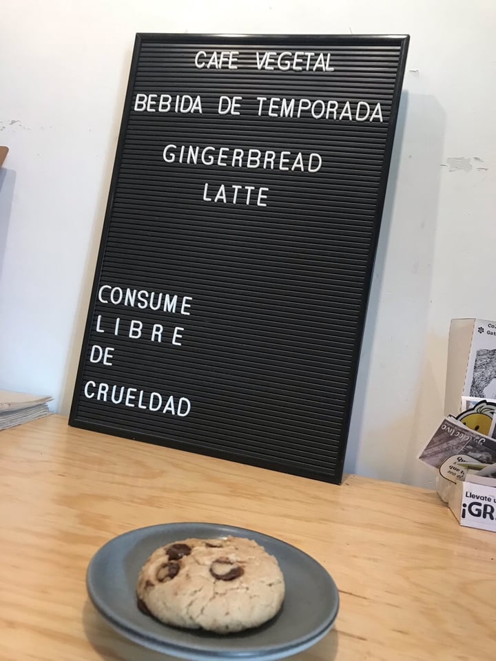 photo of Café Vegetal Galleta De Chispas De Chocolate shared by @marianavite on  15 Dec 2019 - review