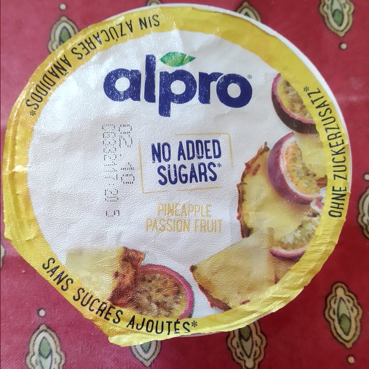 photo of Alpro Alpro pineapple passion fruit shared by @jerrymouse on  18 Sep 2022 - review