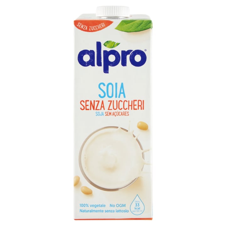 photo of Alpro Soy milk no sugar shared by @francesca2001 on  25 Mar 2022 - review