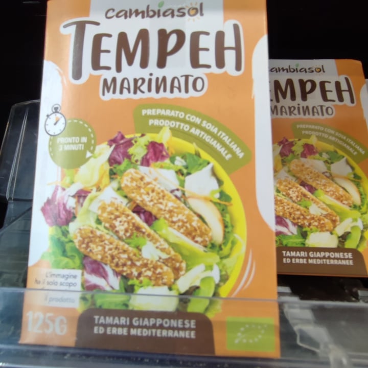 review photo of Cambiasol tempeh marinato tamari giapponese ed erbe mediterranee shared by @claudia61 on 27 May 2022 - review