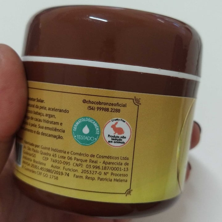 photo of ChocoBronze Acelerador de bronzeado shared by @vetbrunarossato on  26 Jul 2022 - review