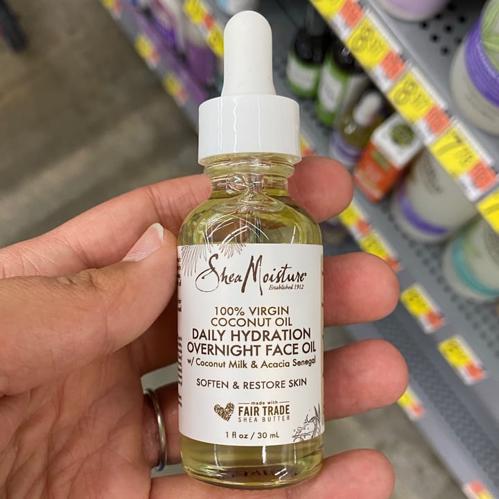 photo of SheaMoisture Daily Hydration Overnight Face Oil shared by @crandazzo on  21 Aug 2021 - review