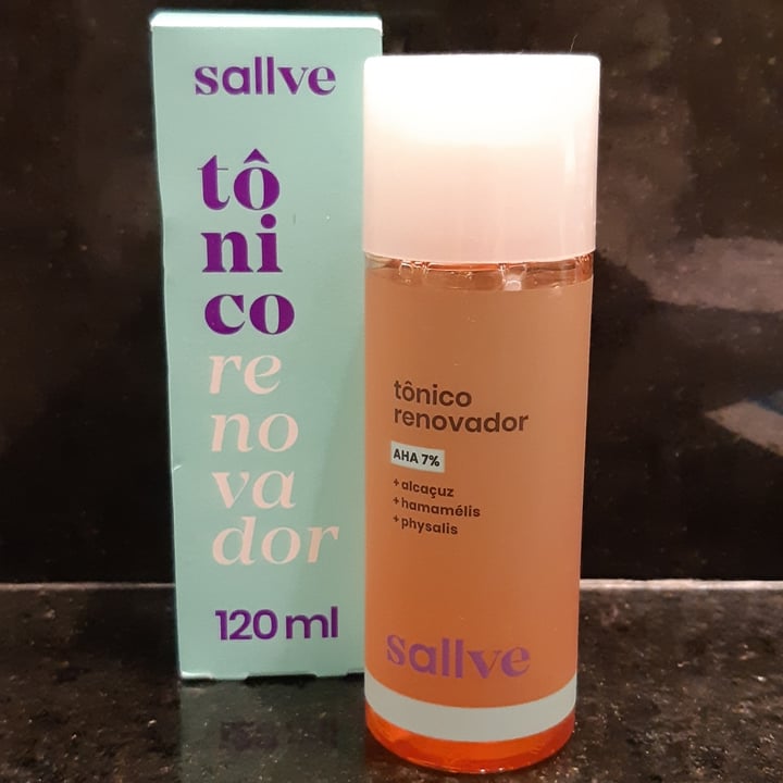 photo of Sallve Tonico renovador shared by @amanditarisnik on  11 Jul 2021 - review