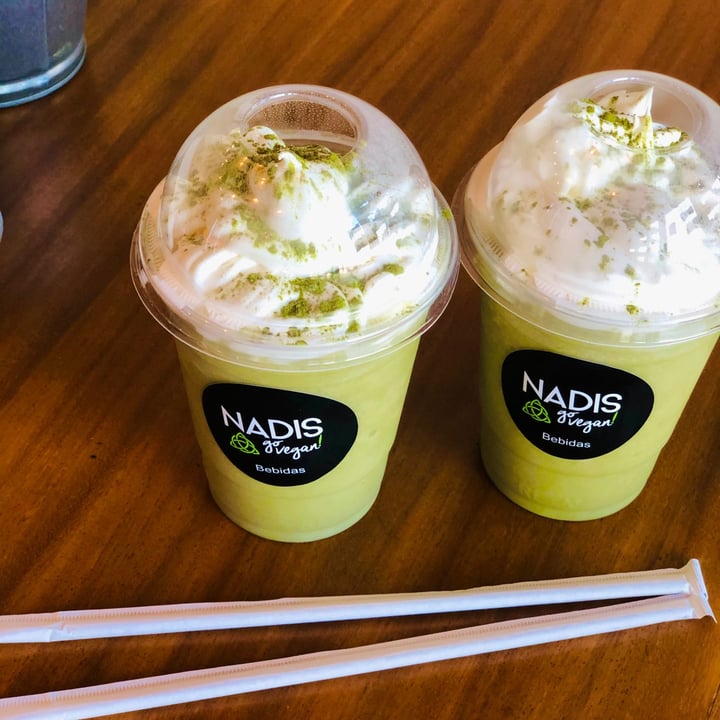 review photo of Nadis Go Vegan Frappe matcha shared by @kenialeond on 28 Feb 2021 - review