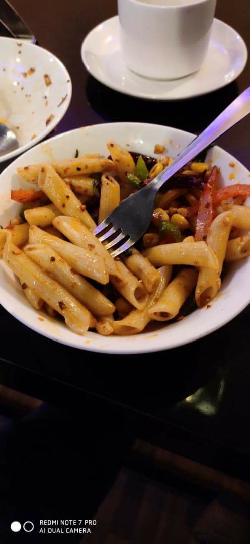 photo of Pool Cafe, Salt Lake Spicy veg pasta shared by @hsiabhishek on  16 Feb 2020 - review