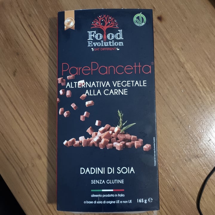 photo of Food Evolution ParePancetta Dadini Di Soia shared by @vegankiyo on  30 Apr 2022 - review