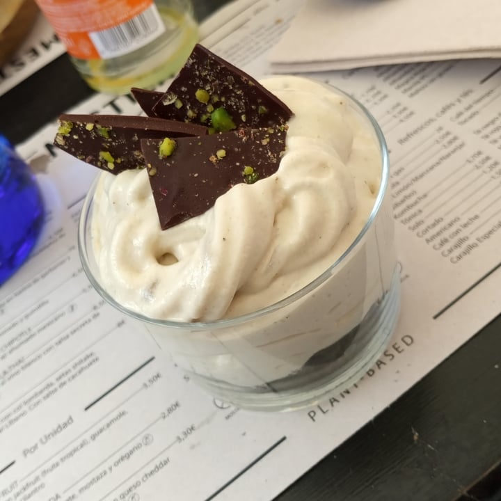 photo of MESTIZA - plant based restaurant Cheesemousse de mate cocido shared by @titoherbito on  21 May 2022 - review