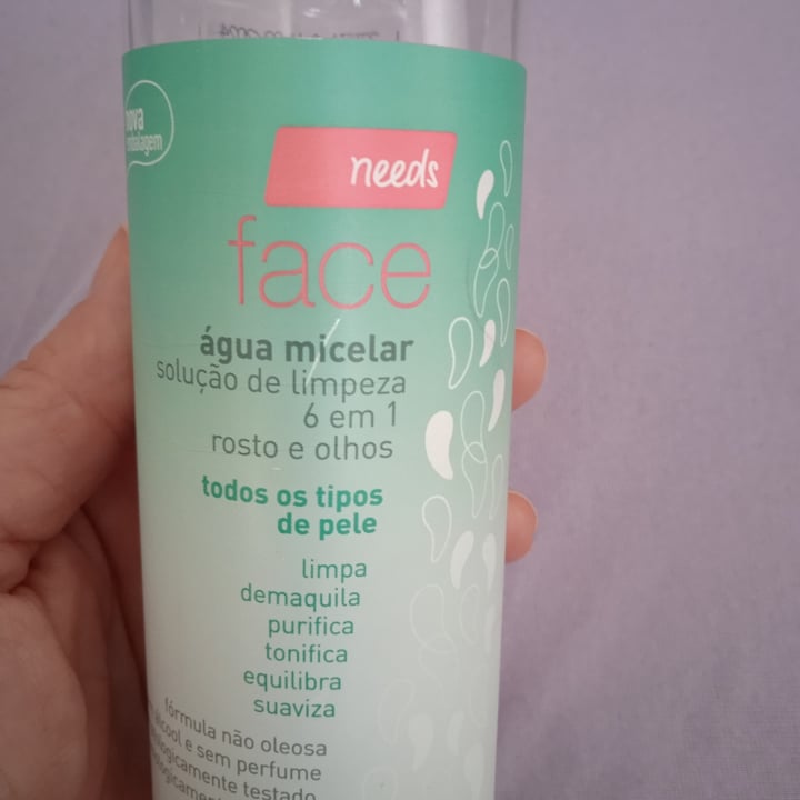 photo of Needs água micelar 6 em 1 shared by @danipavan on  01 May 2022 - review
