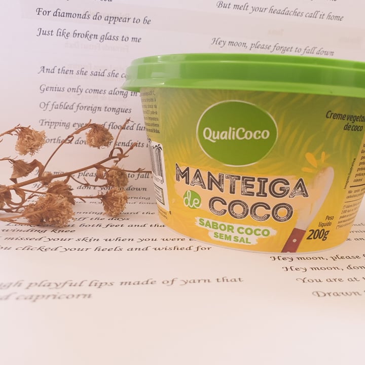 photo of Qualicoco Manteiga de Coco - Qualicoco shared by @andressaasa on  22 Apr 2022 - review