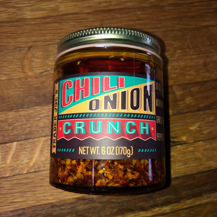 photo of Trader Joe's Chili Onion Crunch shared by @kitchenfairy on  25 Nov 2020 - review