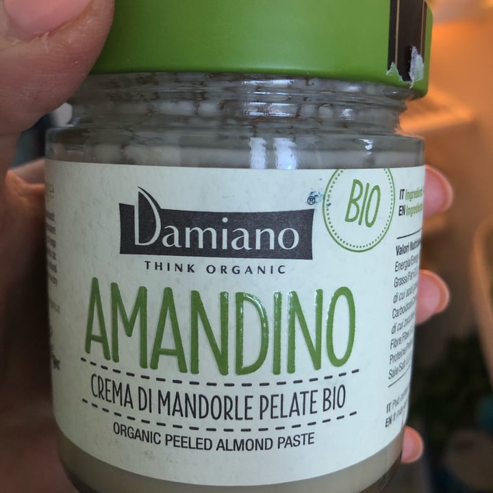 photo of Damiano Think Organic Crema Di Mandorle Pelate Bio Amandino shared by @daniasc on  22 Mar 2022 - review