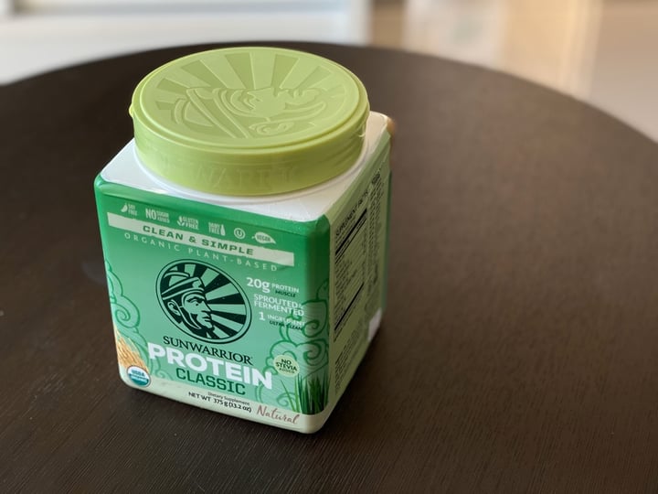 photo of Sunwarrior Organic Plant-Based Protein Classis (Brown Rice) shared by @manamanas on  15 Dec 2019 - review