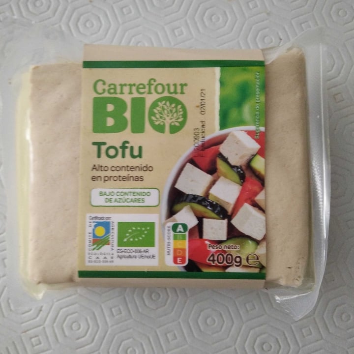 photo of Carrefour Tofu shared by @kristinamcfield on  18 Sep 2020 - review