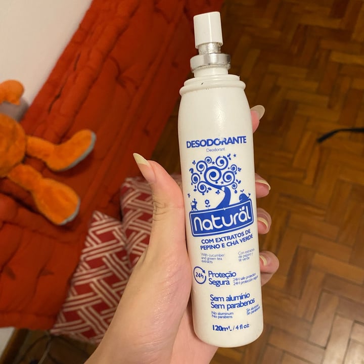 photo of Orgânico Natural Desodorante natural com extratos de pepino e chá verde shared by @poramormari on  18 Nov 2022 - review
