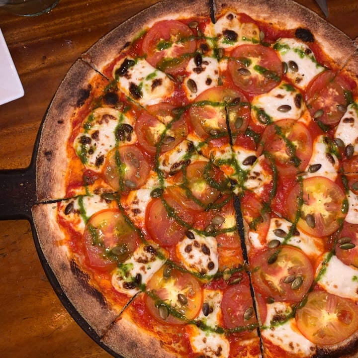 photo of PENH. 278 Restaurant Vegan Caprese Pizza shared by @tiascaz on  31 Jul 2022 - review