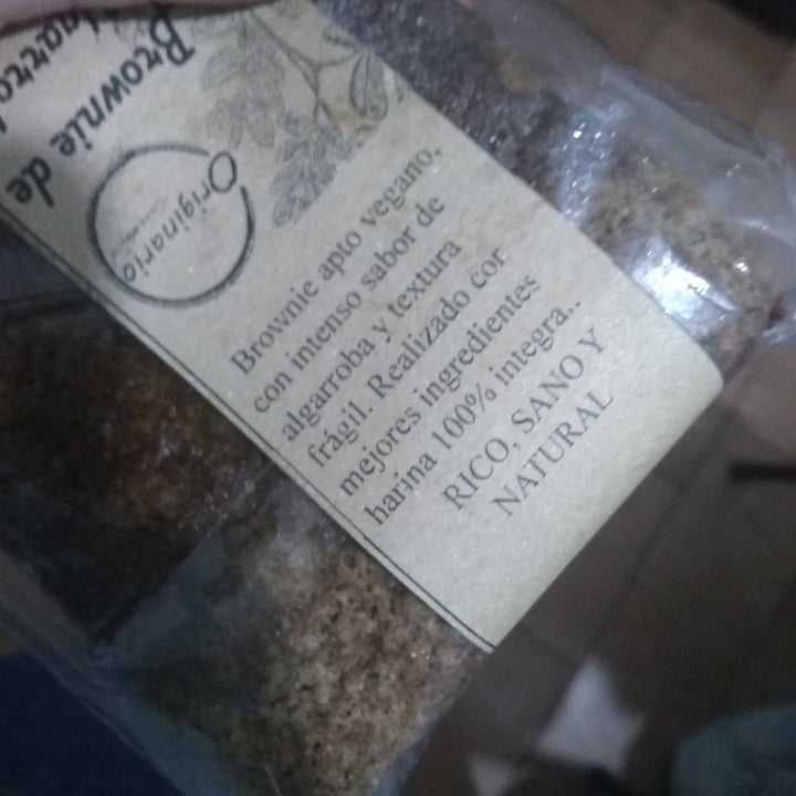 photo of Originaria comida integral Brownie De Algarroba shared by @tefiesber on  21 Aug 2020 - review