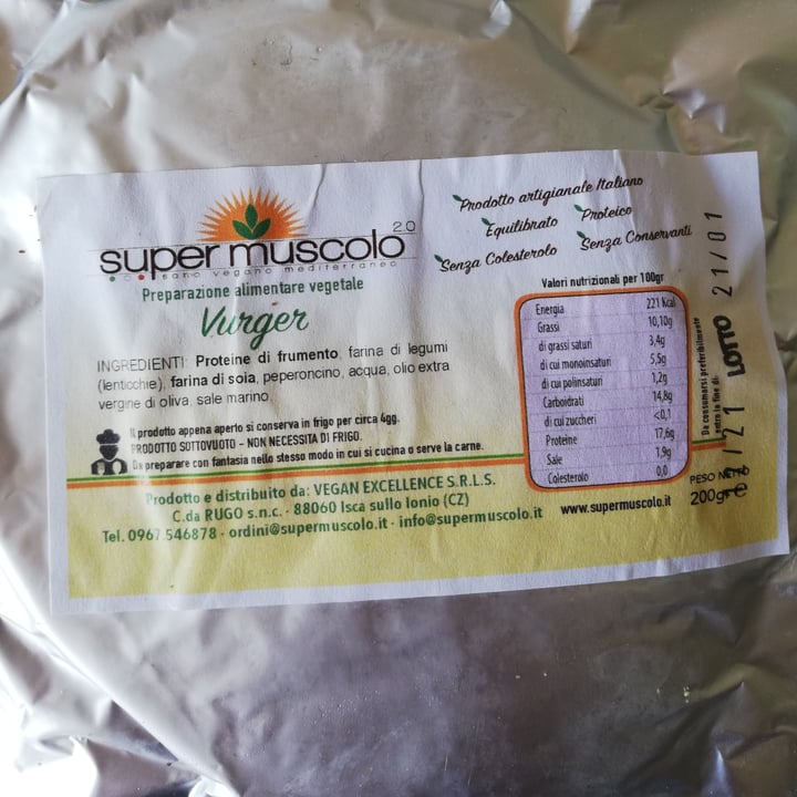 photo of Supermuscolo Vurger shared by @erminia on  03 Apr 2021 - review