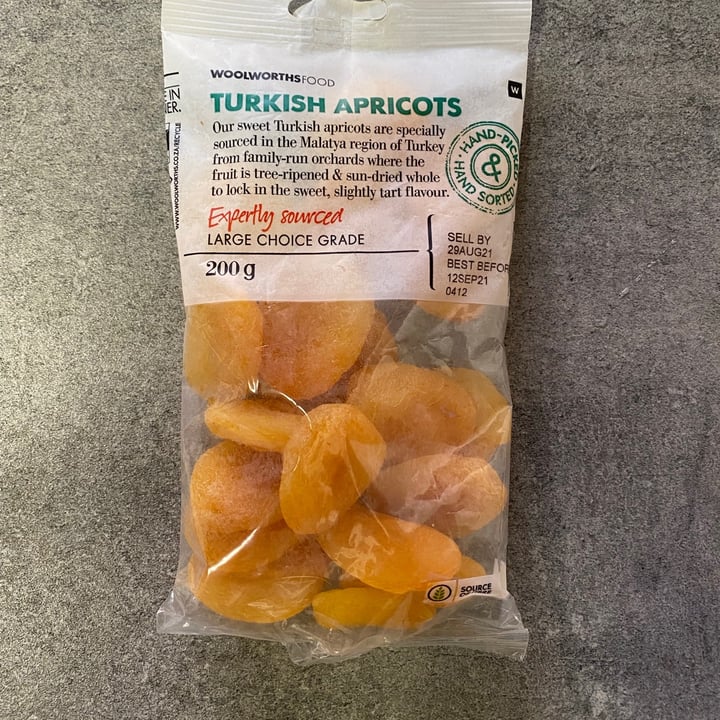 Woolworths Food Turkish apricots Review abillion