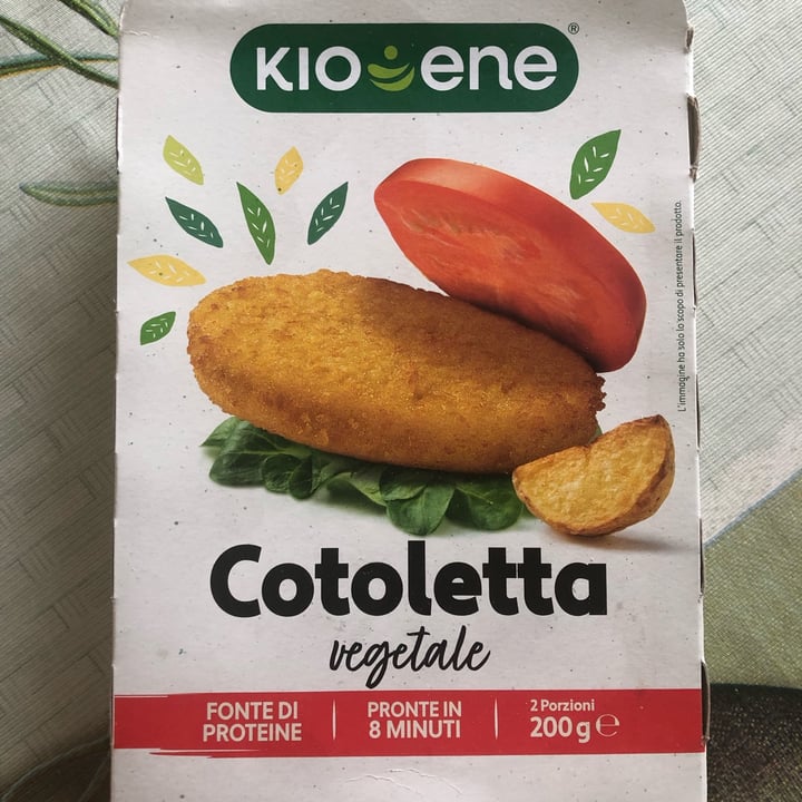 photo of Kioene Cotoletta vegetale shared by @sarasimone on  10 Mar 2022 - review