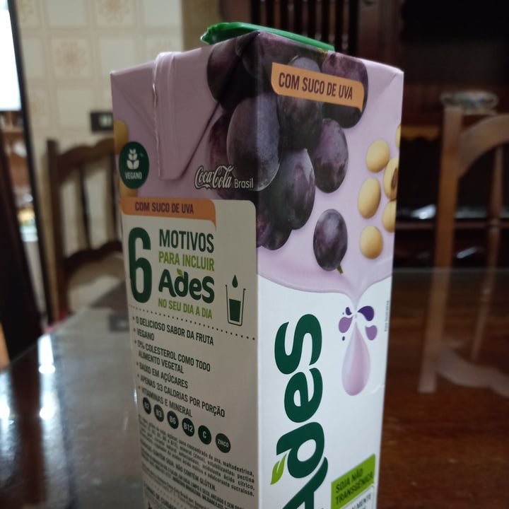 review photo of Ades Bebida com soja sabor uva shared by @celiafabio09 on 22 Apr 2022 - review