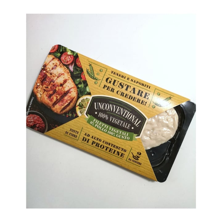 review photo of Unconventional Filetti Vegetali 0% Pollo 100% Gusto - Plant Based Fillet shared by @robertafusco on 20 Dec 2021 - review