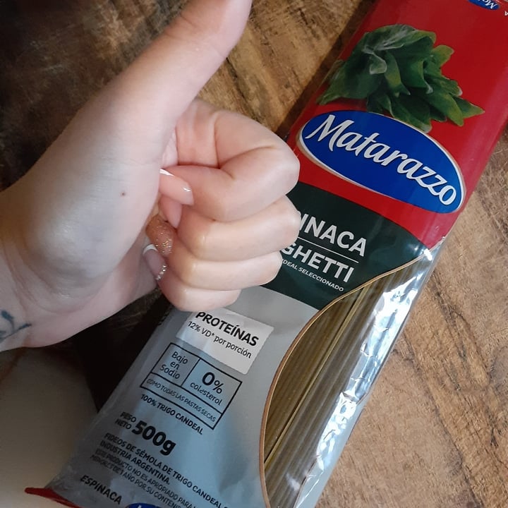 photo of Matarazzo Espinaca spaghetti shared by @agusbchav on  16 Dec 2020 - review
