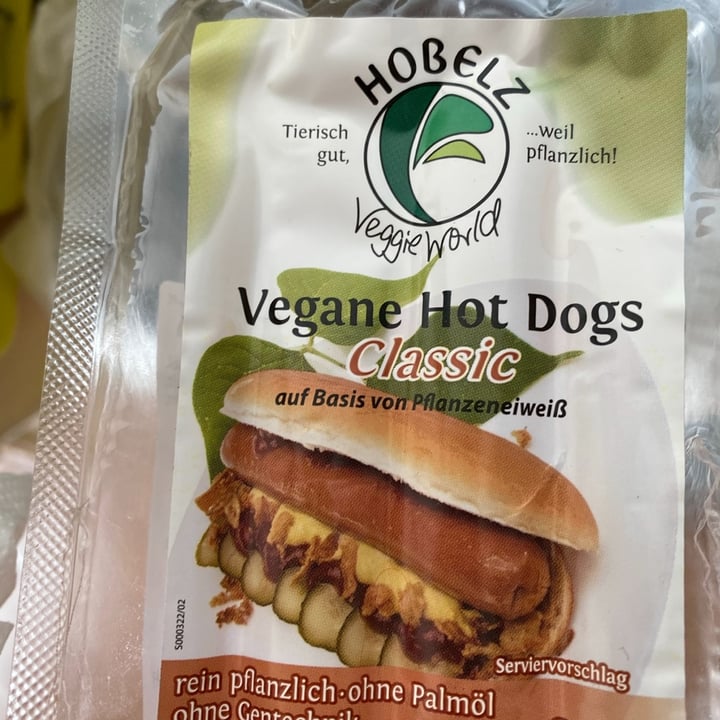 photo of Hobelz Veggie World Vegane Hot Dogs Classic shared by @manuesp on  28 Nov 2021 - review